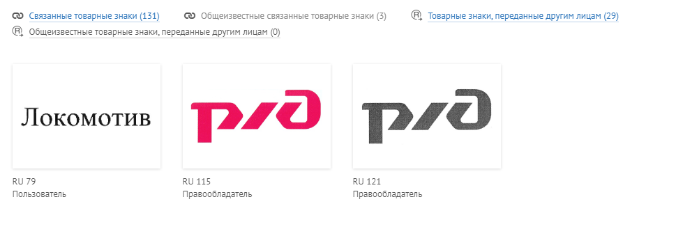 Товарные знаки в Селдон Базис
