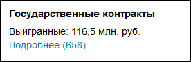 Блок госконтракты Блок госконтракты