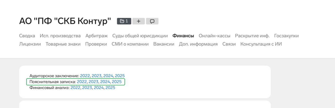 Бухгалтерская отчетность